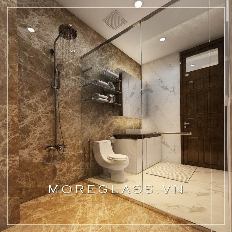 Thiết kế phòng tắm biệt thự